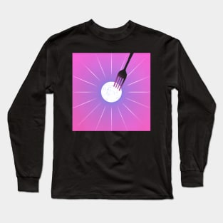 Abstract art sun on a fork Long Sleeve T-Shirt